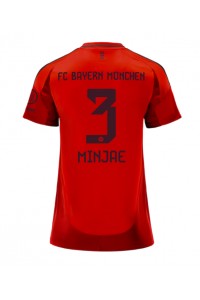 Bayern Munich Kim Min-jae #3 Voetbaltruitje Thuis tenue Dames 2024-25 Korte Mouw